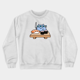 Sushi Cat Crewneck Sweatshirt